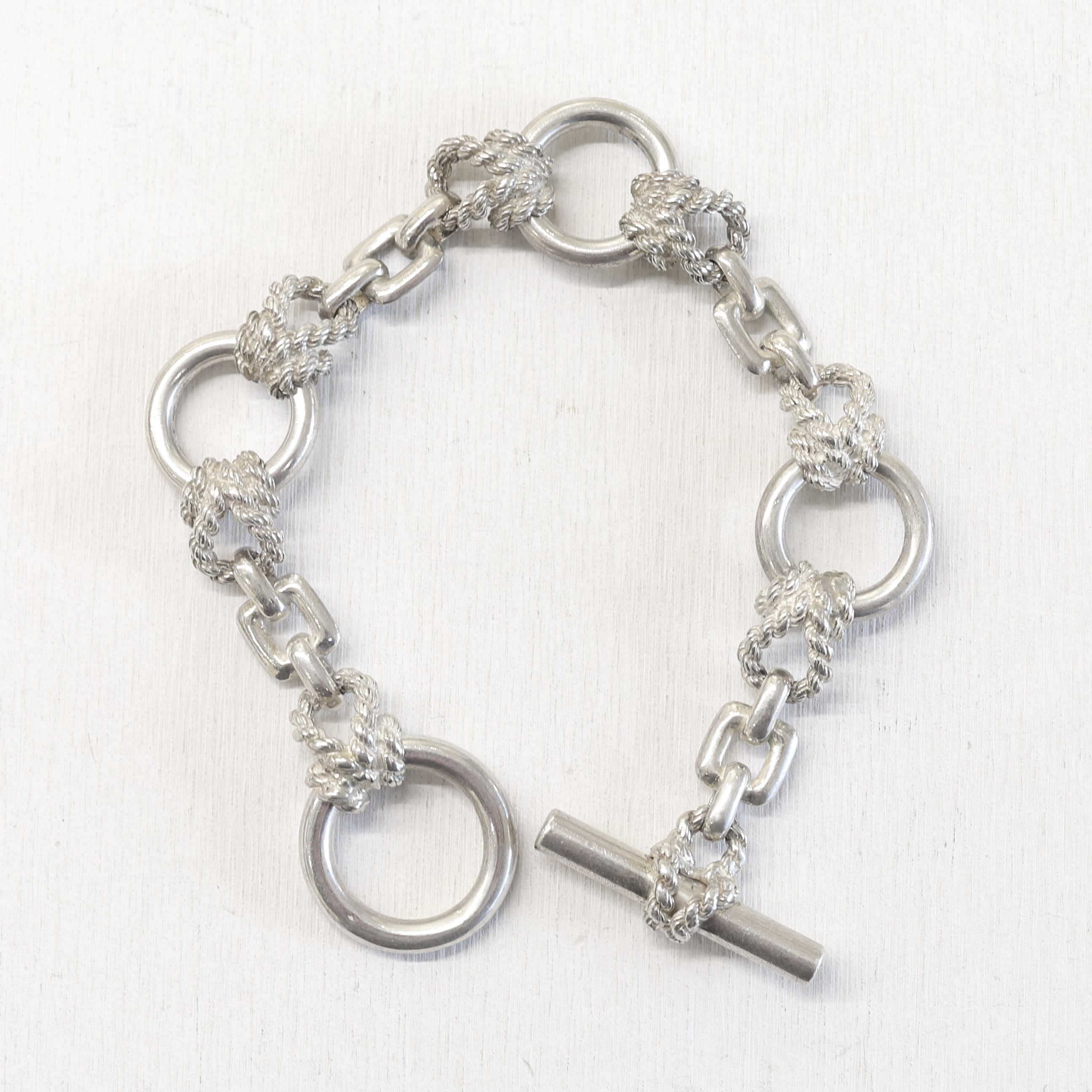 Vintage Gaëtan de Percin anchor chain bracelet | PAY ID