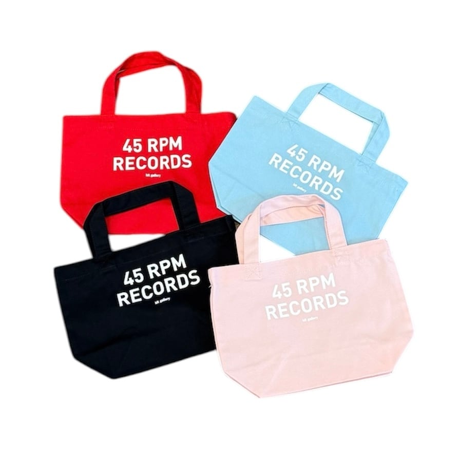 45RPM RECORDS TOTE BAG 回転数トート | kit gallery
