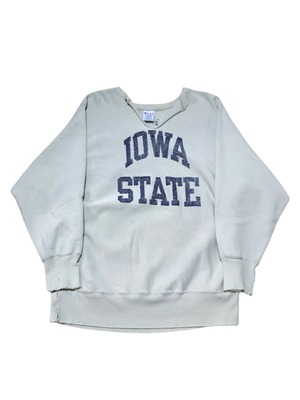 90s Champion Reverse Weave IOWA STATE V-cut neck XL