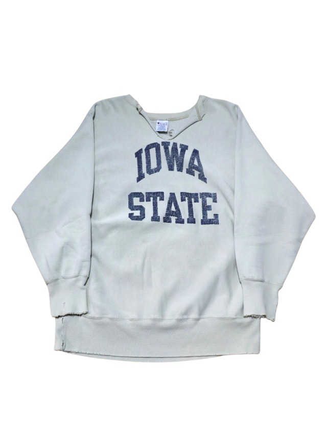 90s Champion Reverse Weave IOWA STATE V-cut neck XL