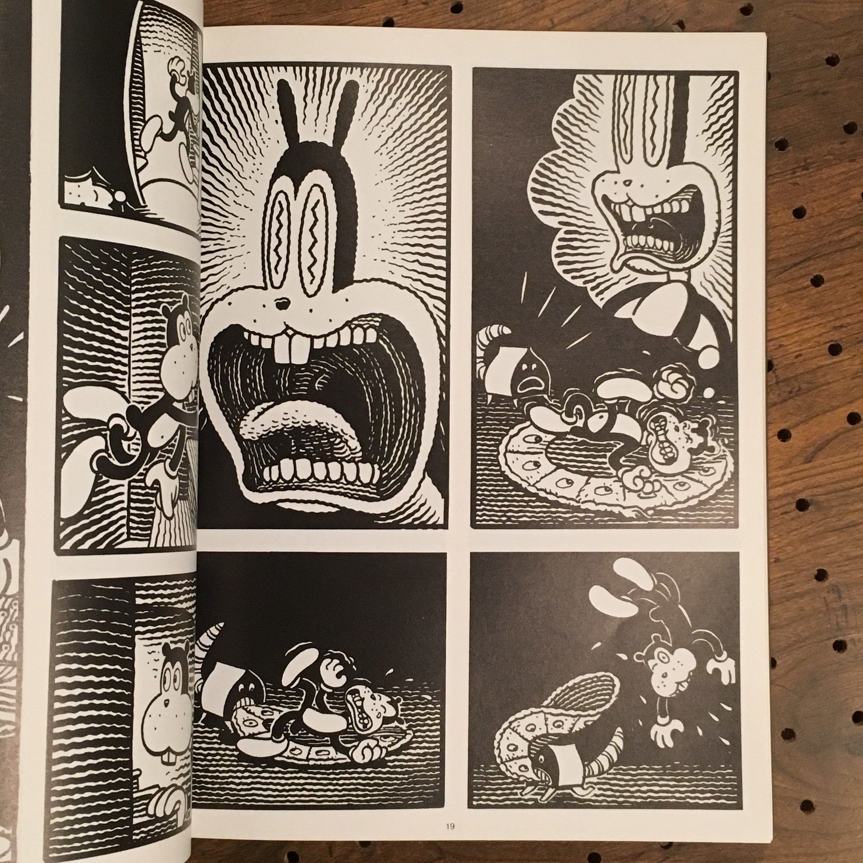ジムウードリング　jim woodring frank カード　トレース画サイン ジムウードリング jim woodring frank カード トレース画サイン
