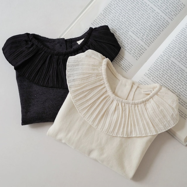 即納 nunubiel．wafers frill tee［80-120］