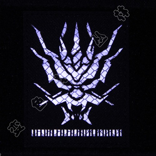 アークナイツ 明日方舟 風 3M プリズム 反射光ワッペン 【Dタイプ 龍門近衛局】 ★サバゲのファッションやイベントコス等に! ★受注品★