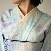 「花揺れ」風花柄❤︎〜セオアルファ　浴衣・夏着物・単衣