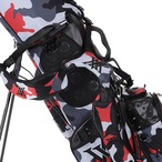 Red Camo Pattern Stand Bag [サイズ: F (AGCUUSB84REF)] [カラー: RED]