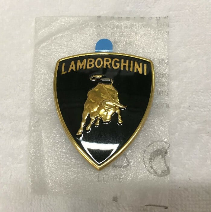 純正 バッジ エンブレム ボンネット 400853745D Lamborghini