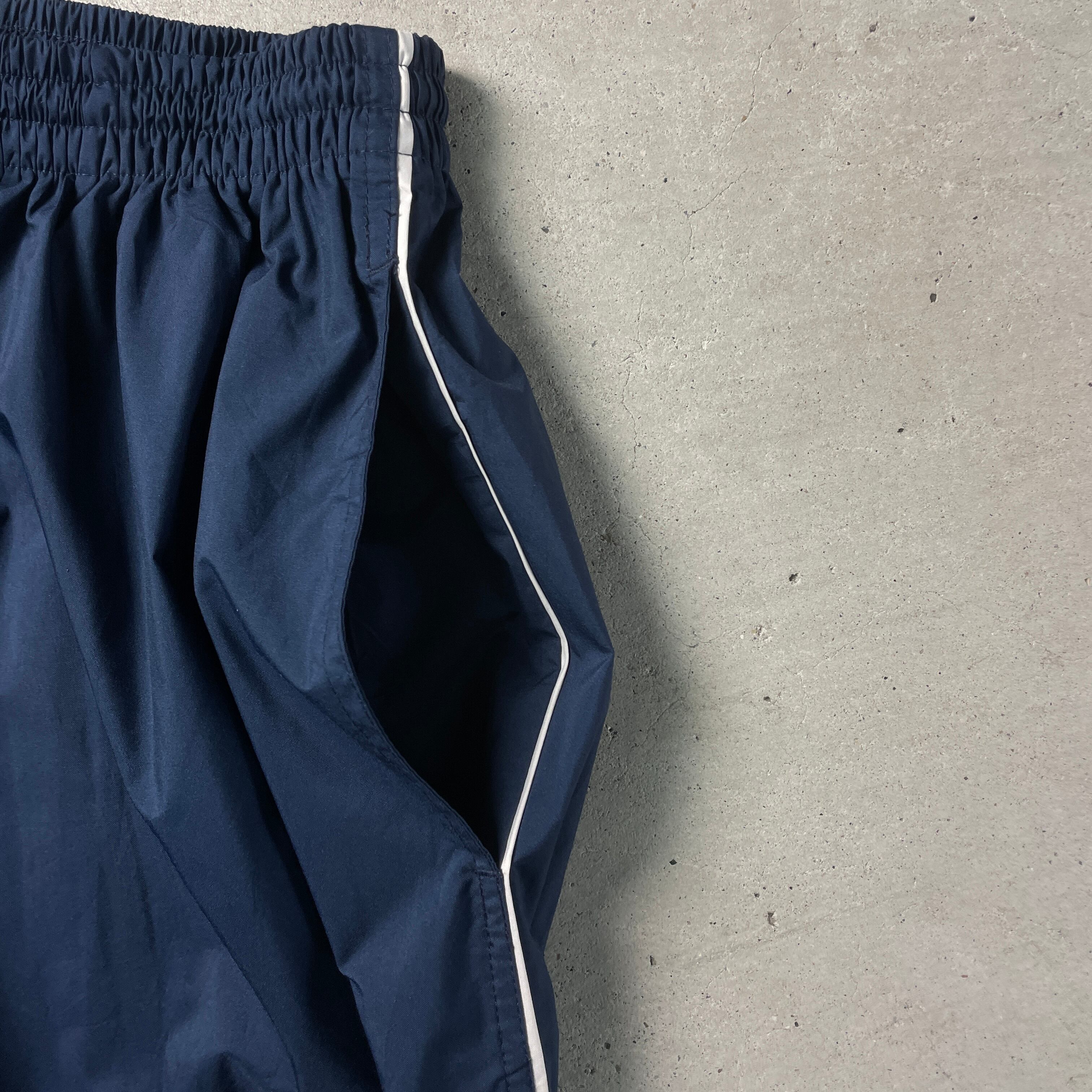 00年代 NIKE GOLF ナイキ ナイロンパンツ サイドライン メンズL 古着