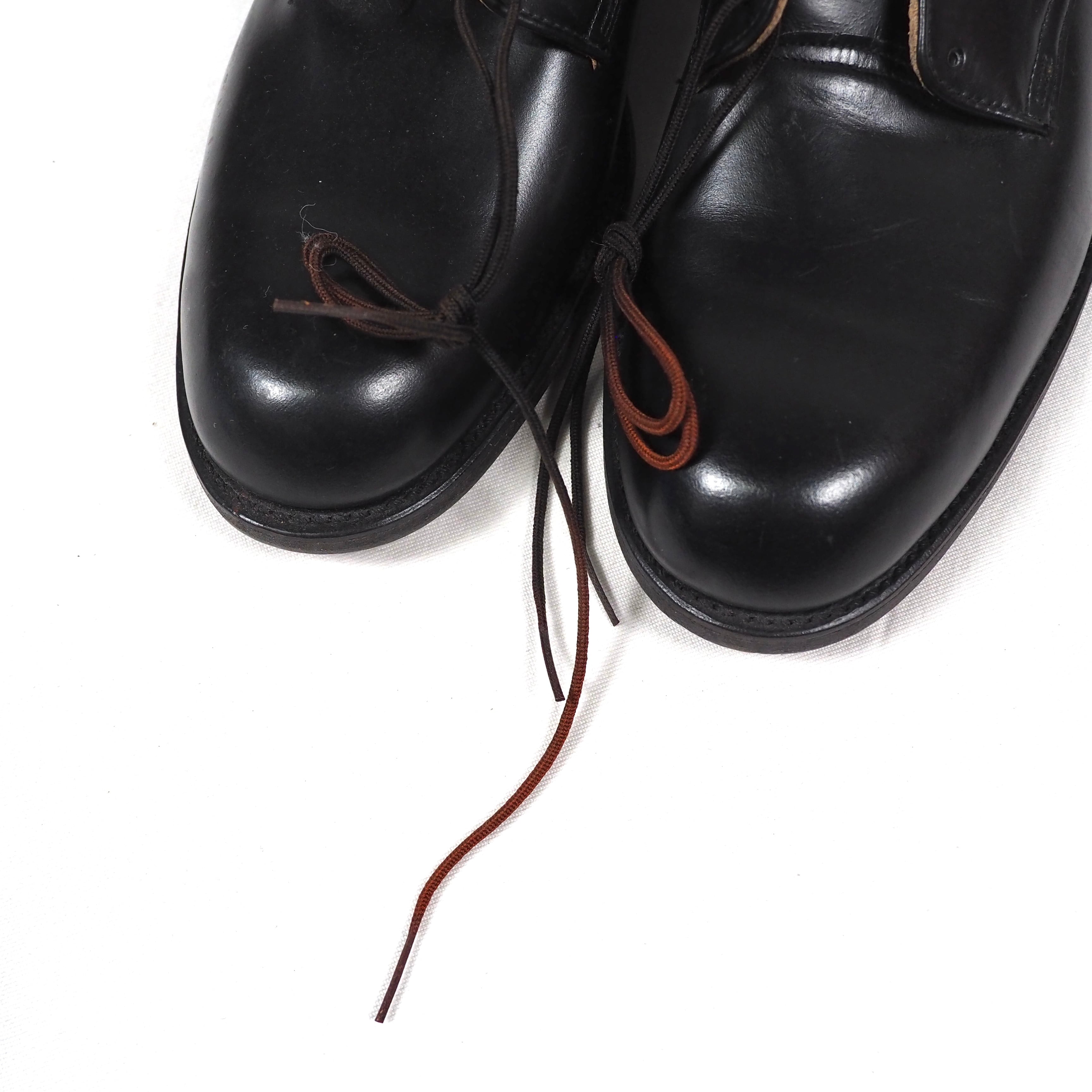 NOS】70's U.S.NAVY oxford leather service shoes 9.5N D.J.
