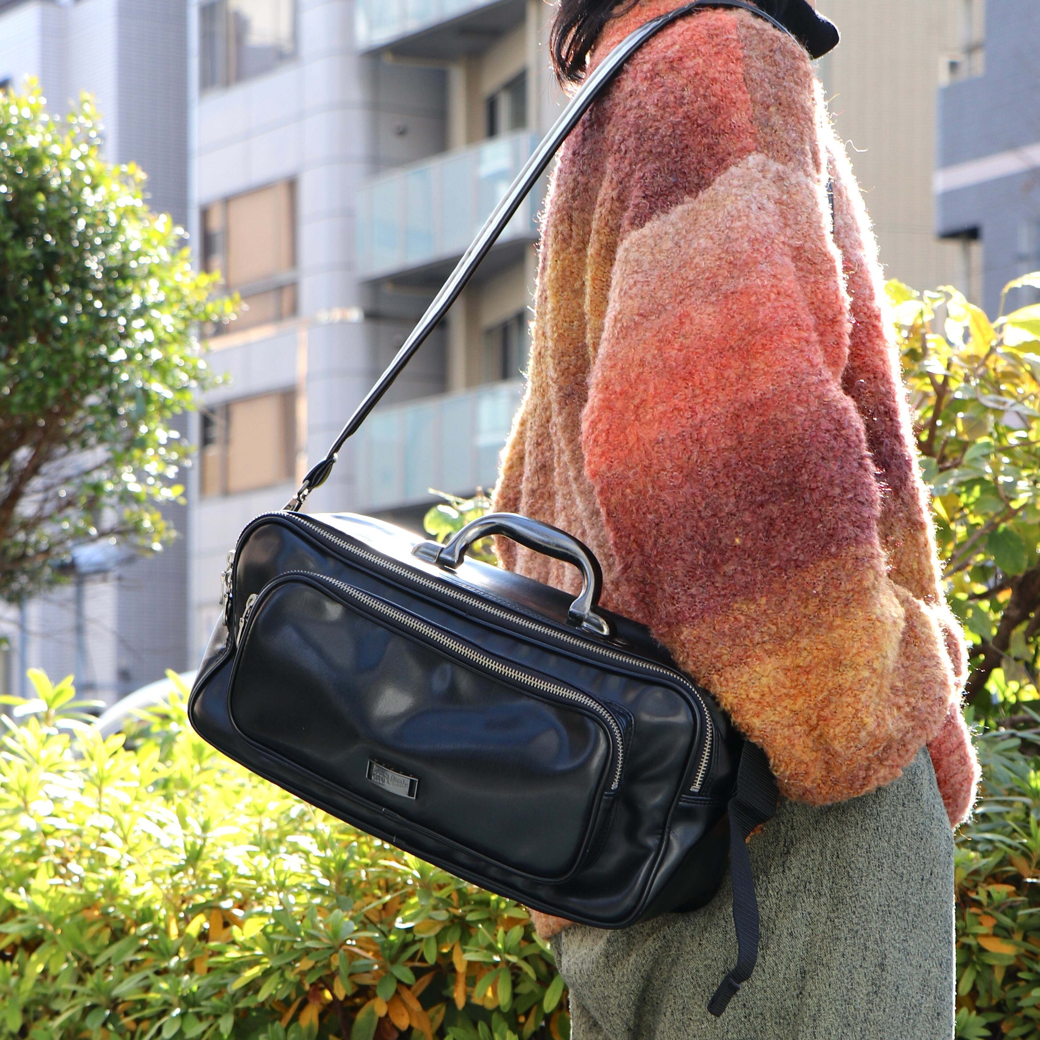 Jean Paul Gaultier ヴィンテージ 2way ハンドバッグ ショルダーバッグ 