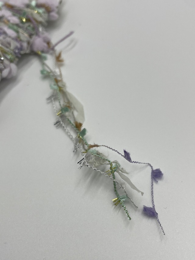 集めたくなる♬楽しい♬可愛い♡『ちょこっと巻きのファンシー糸』AVRILペラコーン288