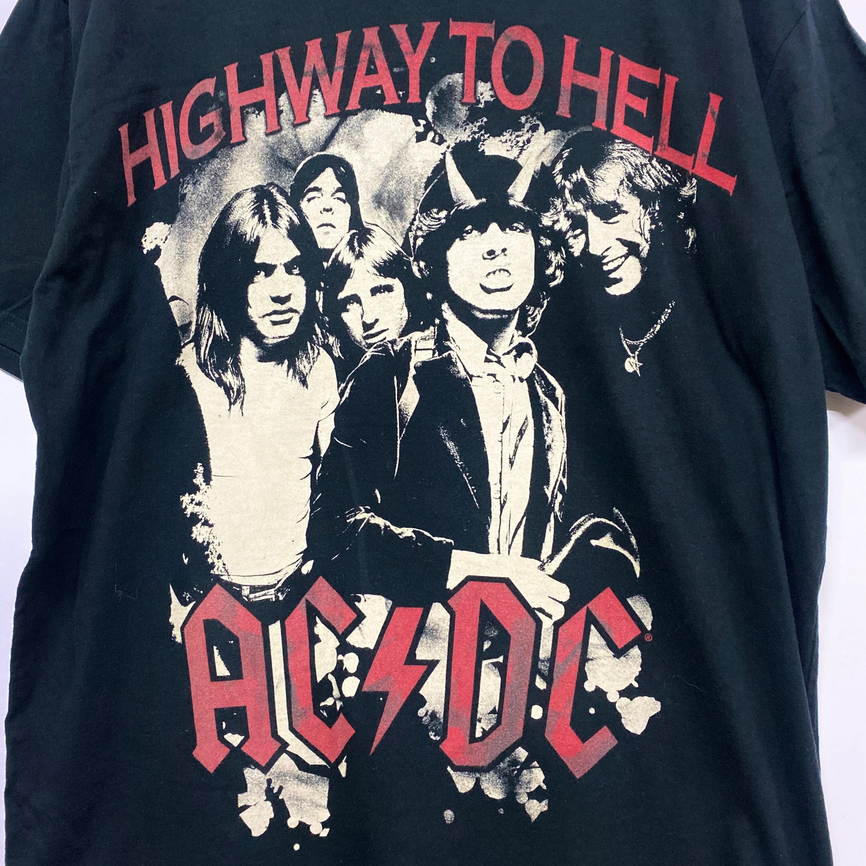 AC/DC エーシーディーシー HIGHWAY TO HELL バンドTシャツ 古着【T