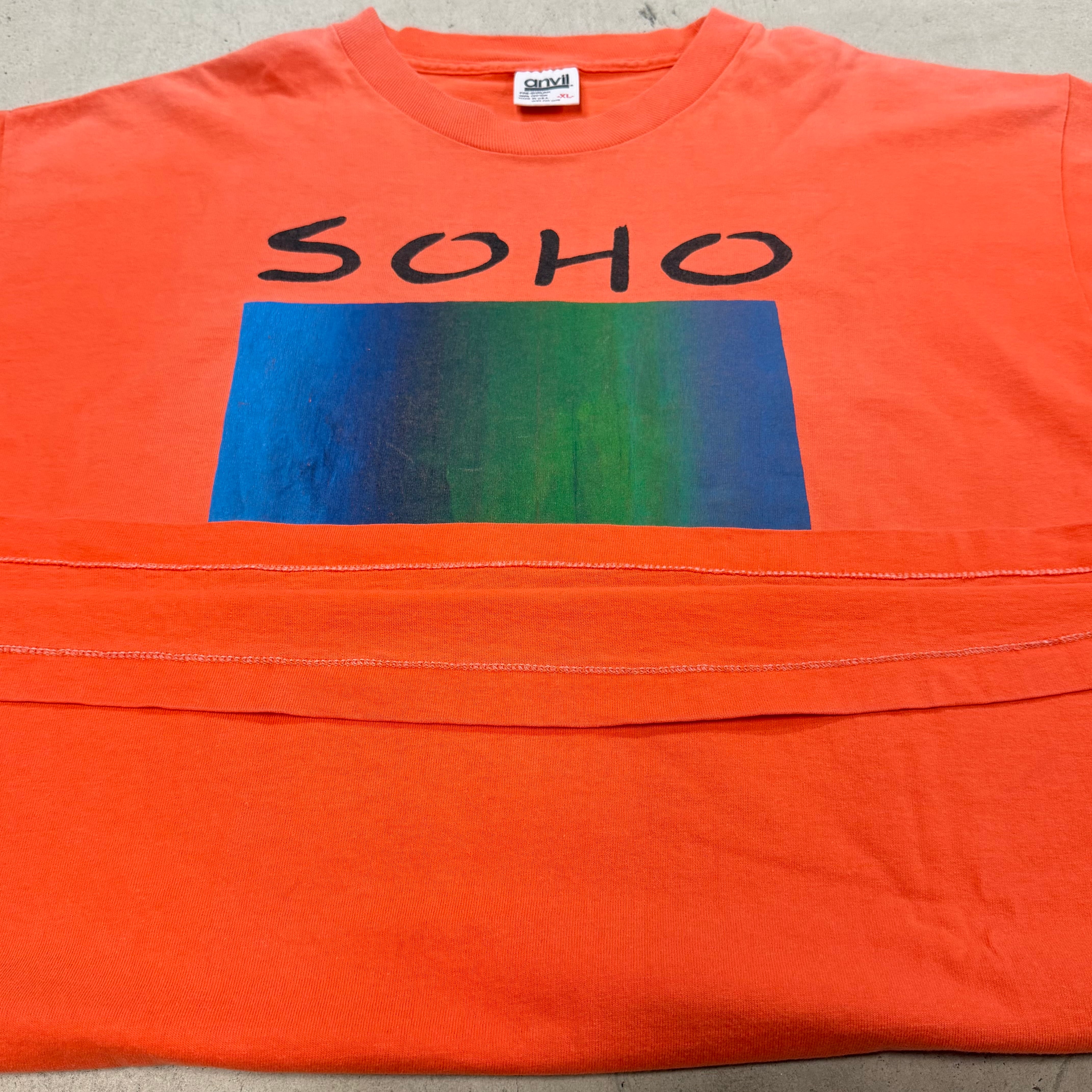 SOHO NEW YORK CITY S/S TEE 1990'S OLD XL | safarionline