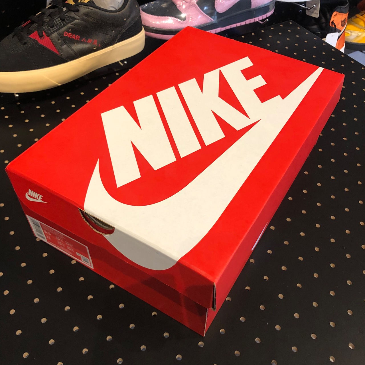 FRUiTY PEBBLES™ × Nike Dunk Low QS "Habanero Red/Dark Sulfur/Laser Blue" US9.5/27.5cm