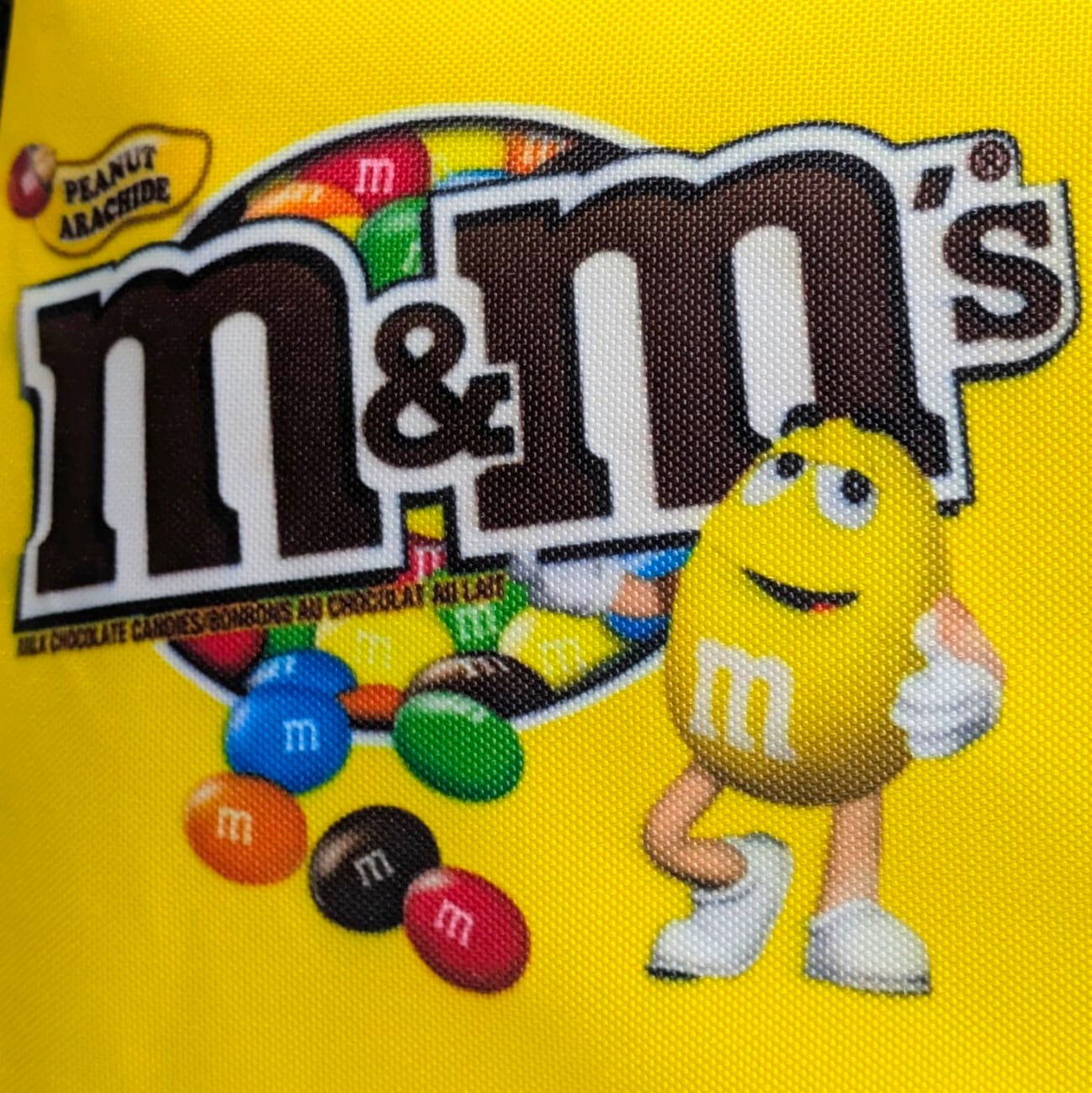 ♧ 再入荷!【 m&m's エムアンドエムズ 】ロープショルダーバッグ*チョコレートパッケージ風 / Food Bag 〚アメリカン雑貨 アメトイ〛