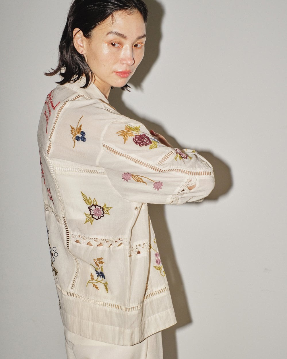 TODAYFUL Embroidery Patchwork Shirts エンブロイダリーパッチワーク