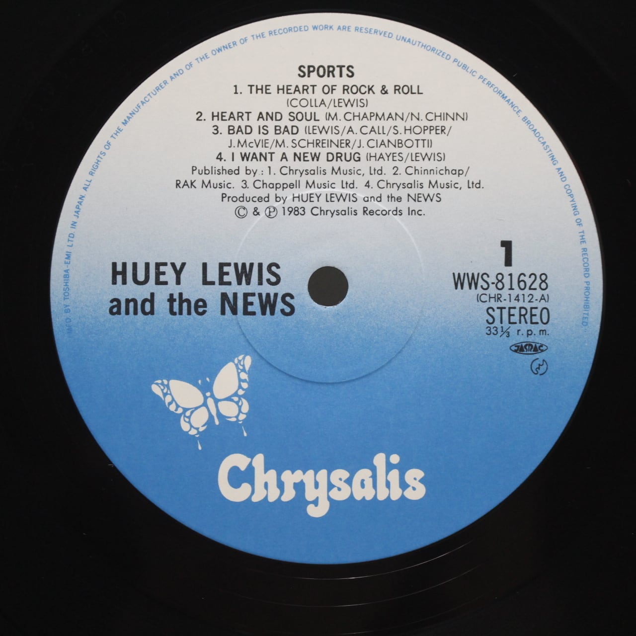 Huey Lewis & The News / Sports [WWS-81628] - 画像3