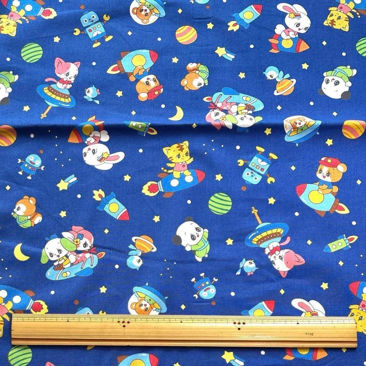 Cdr429-1◆50cm◆S◆綿100%シーチング生地◆レトロ可愛いpop柄