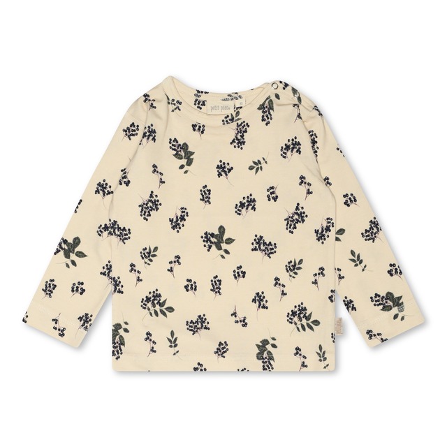 【即納】T-shirt L/S Printed-Elderberry _petit piao