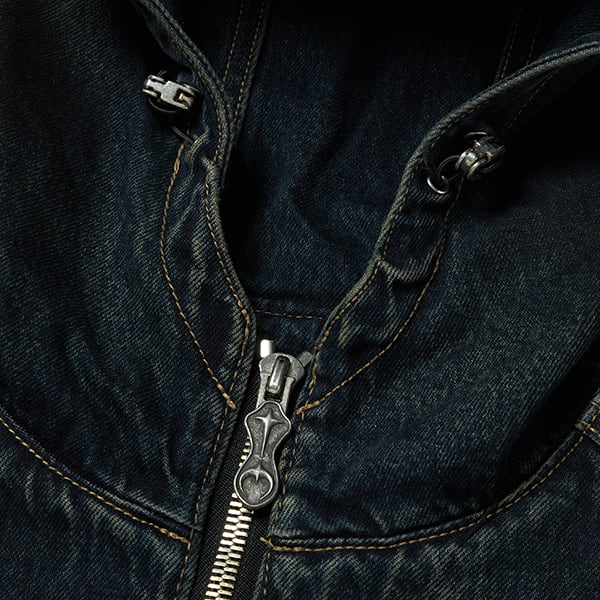 THUG CLUB] Basic Emblem Denim Jacket 正規品 韓国ブランド 韓国通販