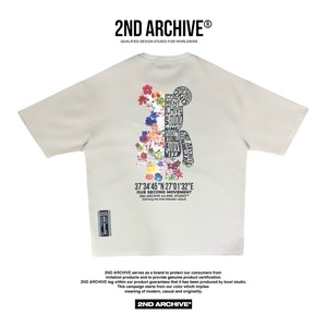 2ND013 2NDARCHIVE Tシャツ 韓国ファッション オーバーサイズ ユニセックス