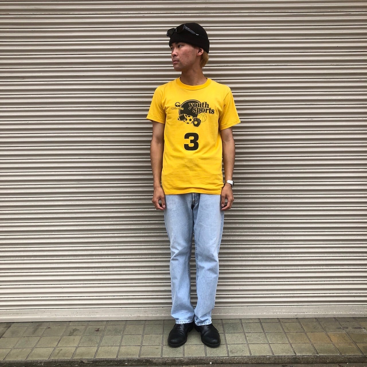 90s USA製 Jerzees ジャージーズ Youth Sports プリント Tシャツ 90s USA製 Jerzees ジャージーズ Youth Sports プリント Tシャツ