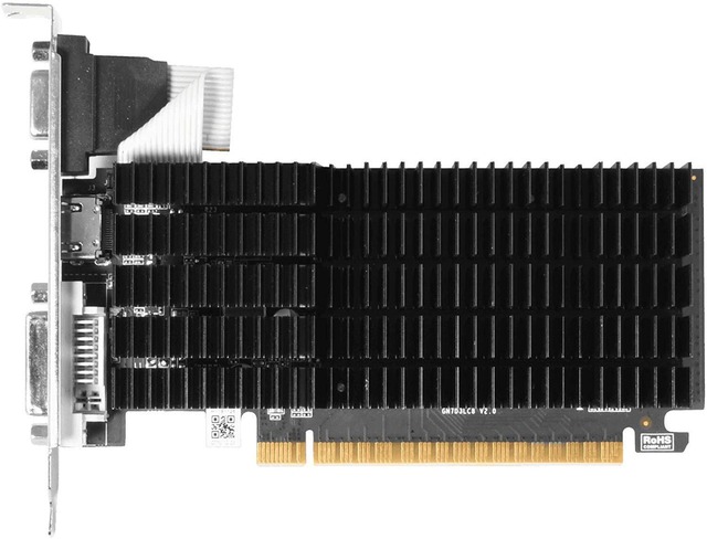 玄人志向 NVIDIA GeForce GT 710 搭載 グラフィックボード 1GB GF-GT710-E1GB/HS