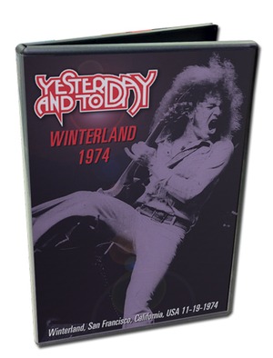 NEW YESTERDAY & TODAY  WINTERLAND 1974  1DVDR 　Free Shipping