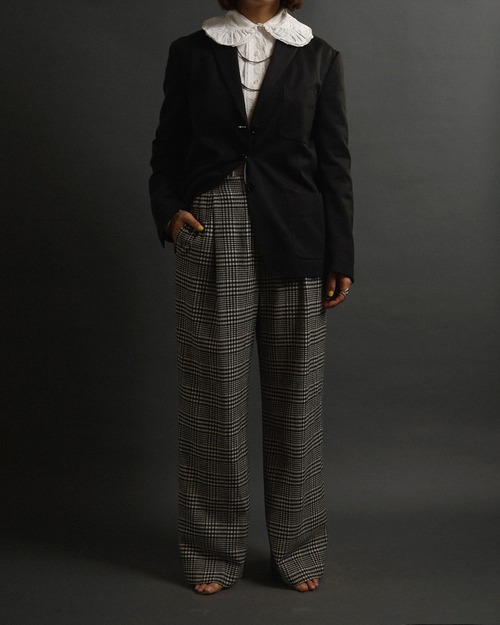 Lanvin / Plaid Slacks