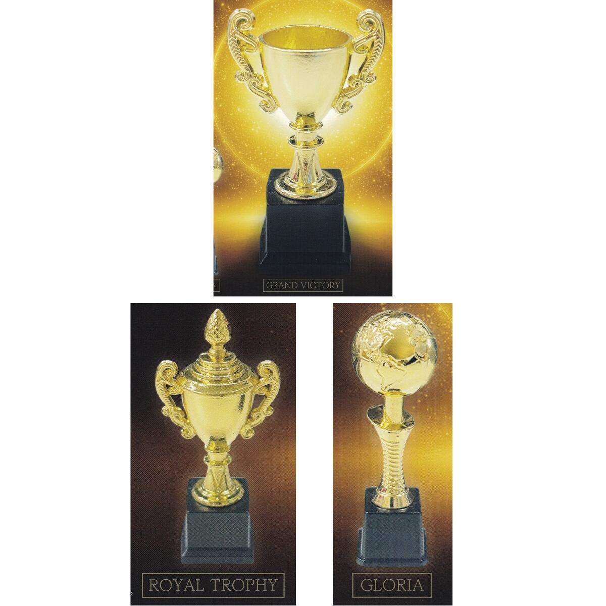 フルコンプ】 大優勝トロフィー 【全3種セット】 レインボー TROPHY