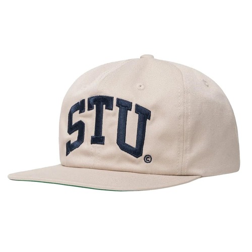 【ステューシー】ストラップバックキャップ STUSSY MID-DEPTH ARCH STRAPBACK CAP WHITE [並行輸入]