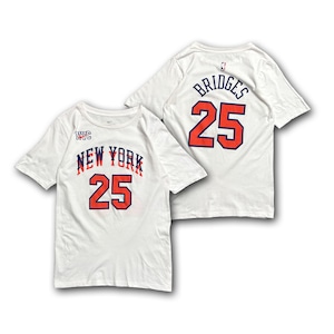 Mikal Bridges 【New York Knicks】 Kids Numbering T-shirt. NIKE