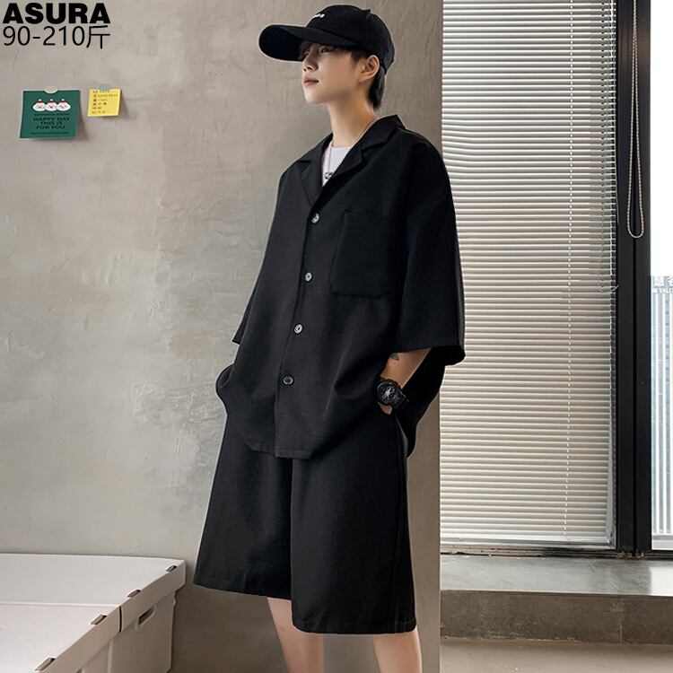 サマー薄手 カジュアル 大きめサイズ 夏物 ショーツ ブルマー ASURAプラスサイズメンズ70724101238