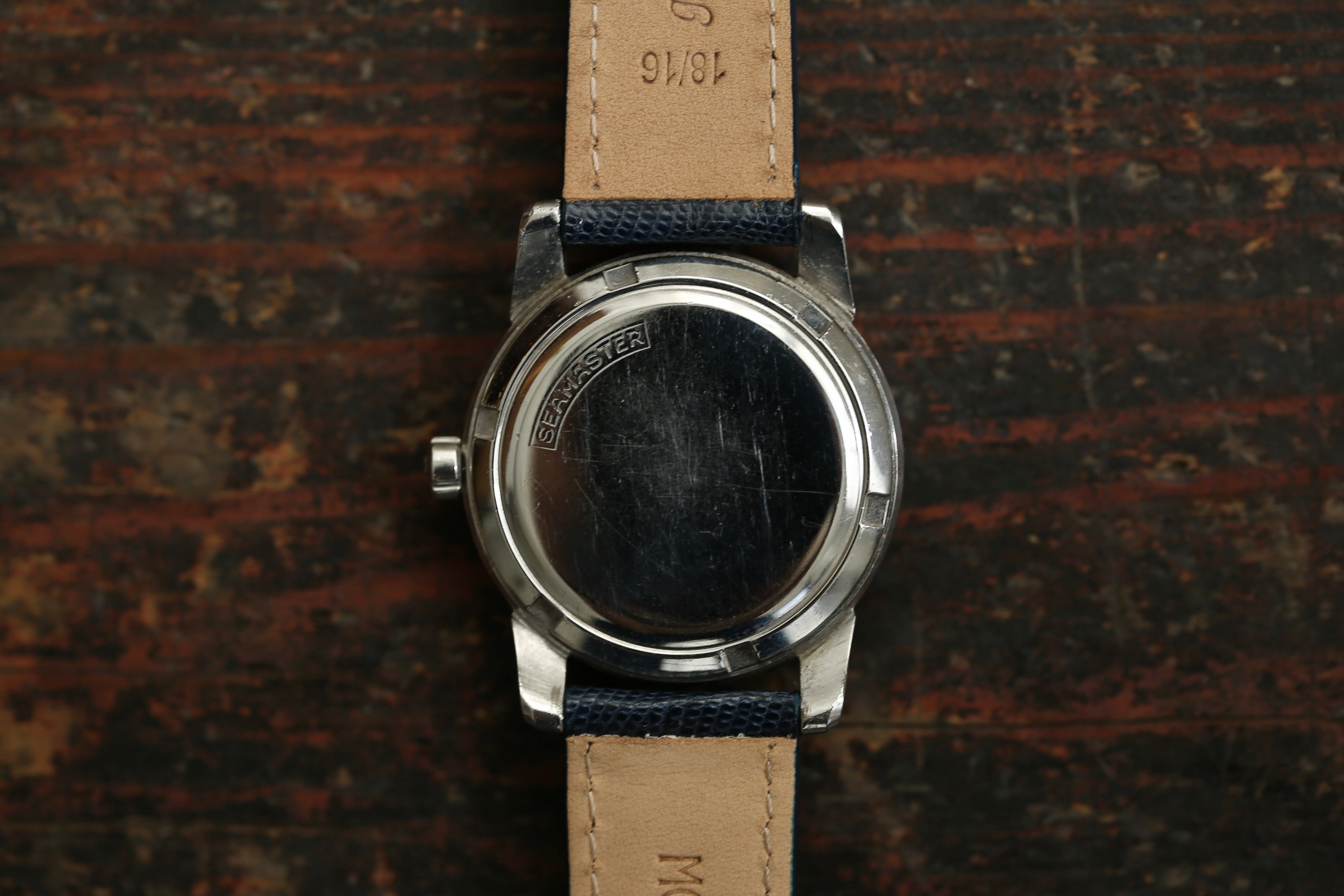 OMEGA】1952年製 オメガ シーマスター1st 飛びアラビア×ツートン