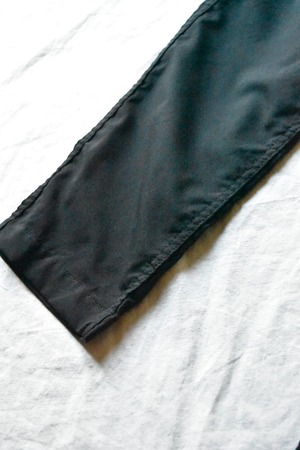 "COMME DES GARCONS HOMME” Summer wool black trouser