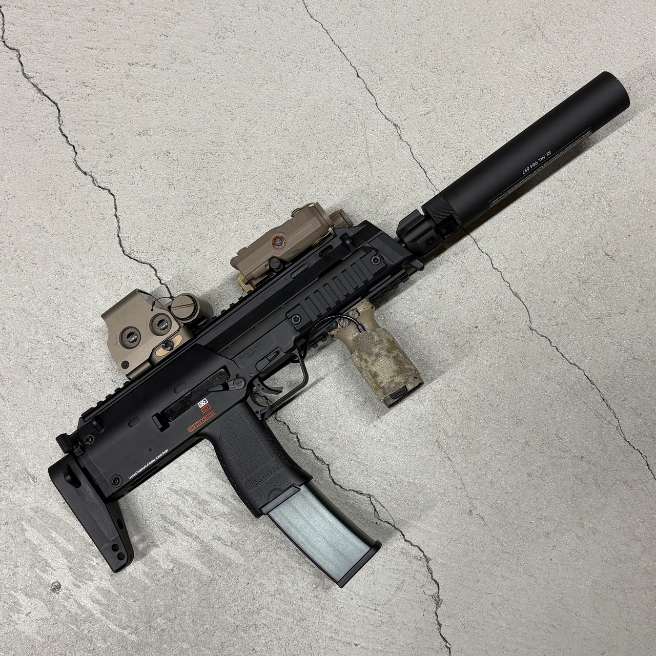 【custom】VFC H&K MP7A2 AEG (Lite Version) レイルカスタム