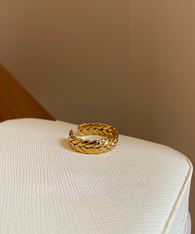 リーフデザイン◆オープンリング【e-70619】