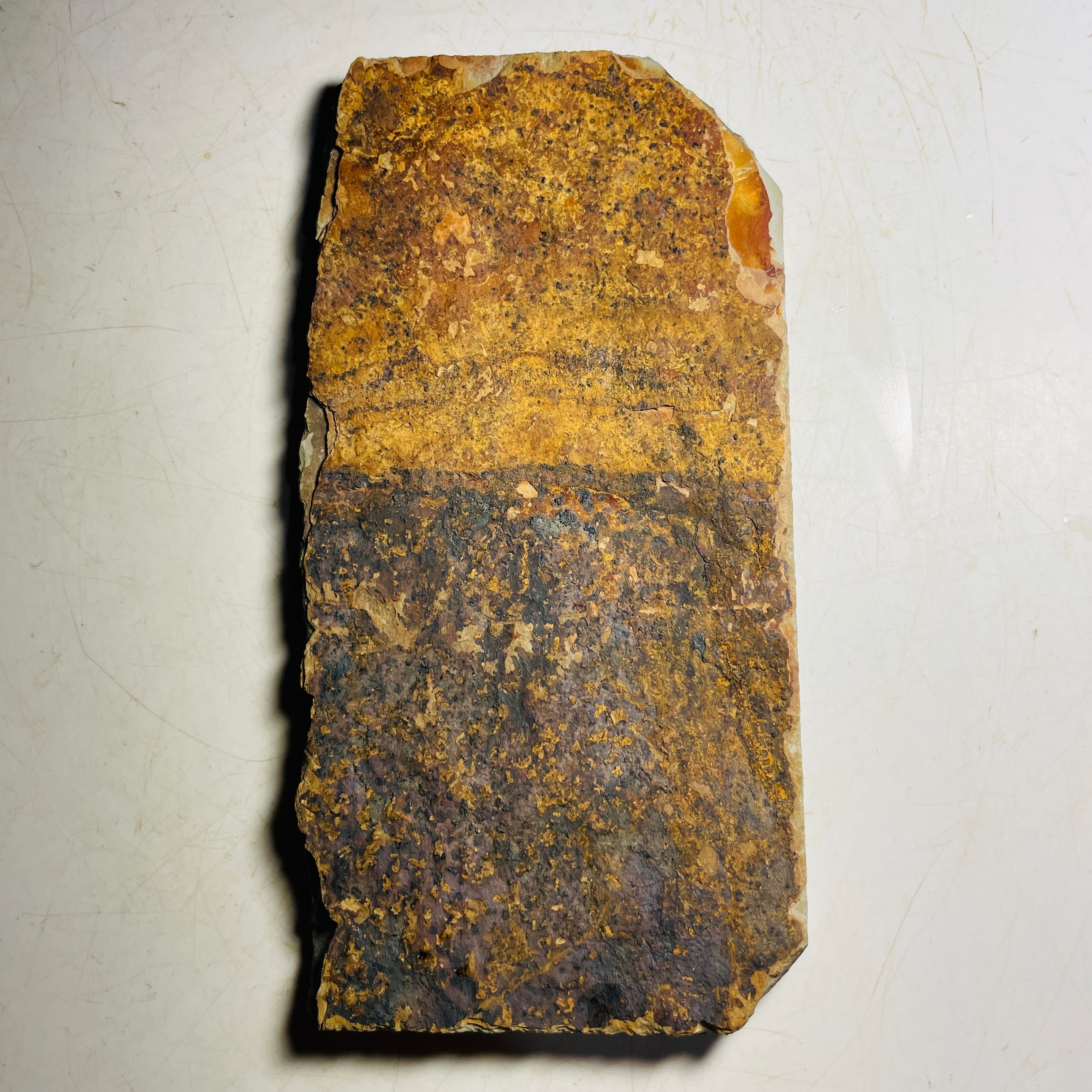 天然砥石　中山合砥　環巻　極上　388g 天然砥石 中世中山 環巻 百切極上神銘砥 580g No.516 | 京都天然砥石蛸一郎