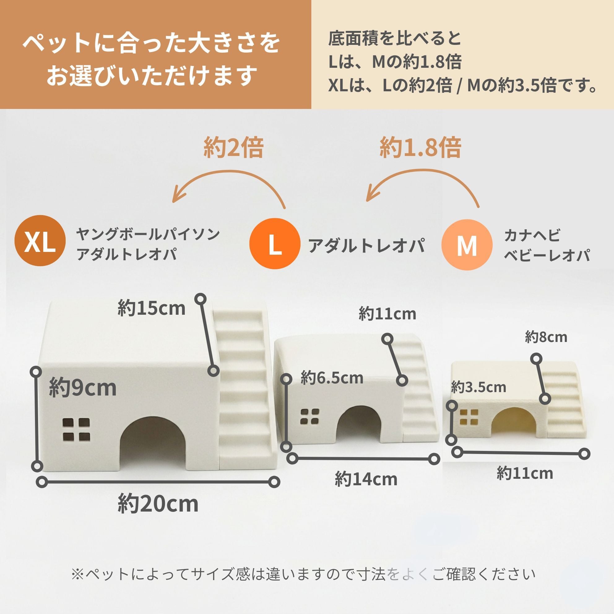 COKAGE【爬虫類シェルター てらす L】レオパ ニシアフ かわいい