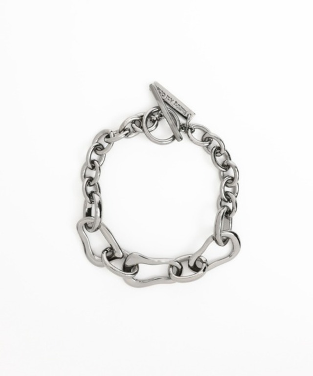 【unisex】Combination Bracelet (Silver/Black)