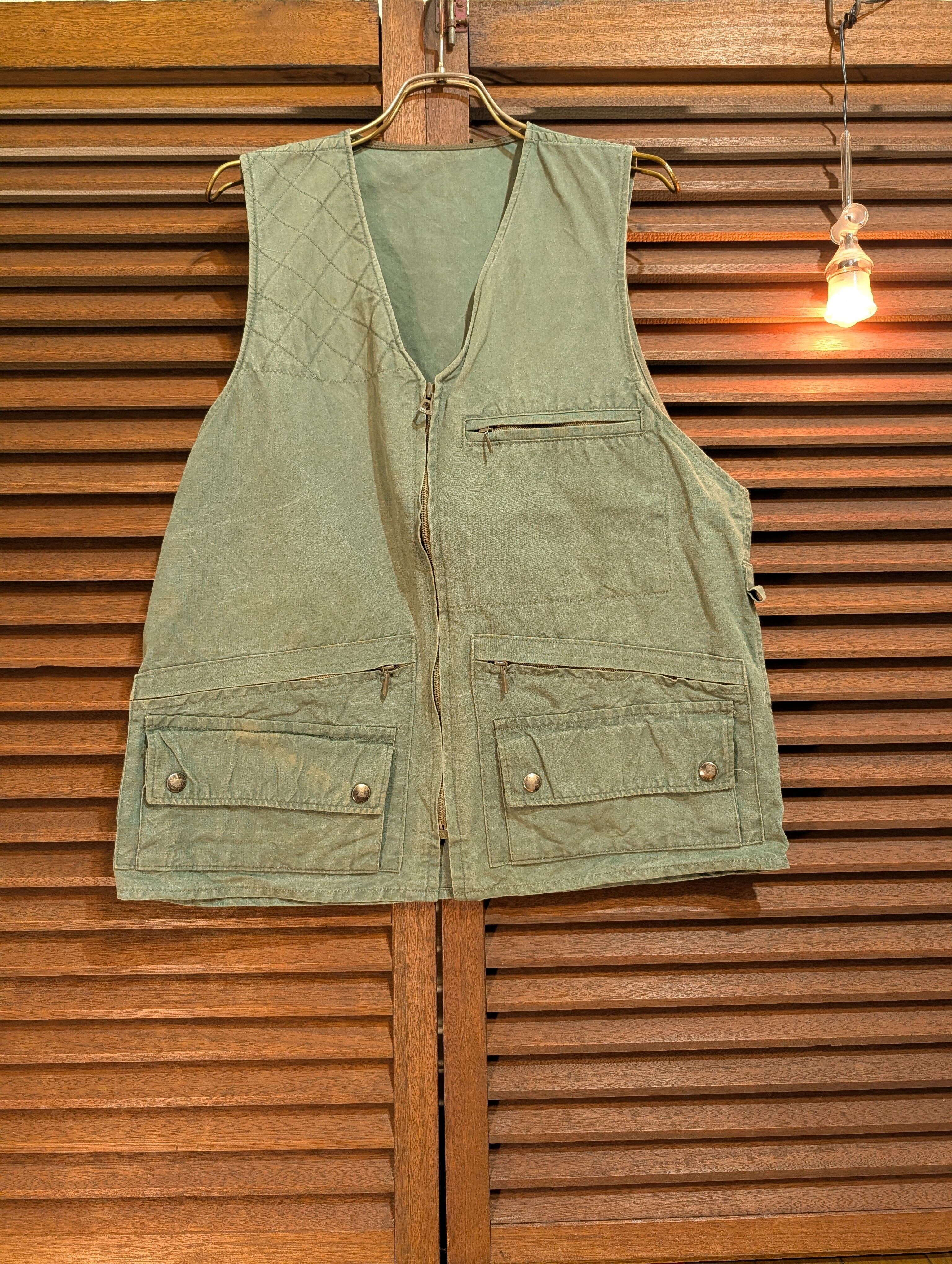 60s France COLAMTISS Hunting Vest PRESTIL Zip