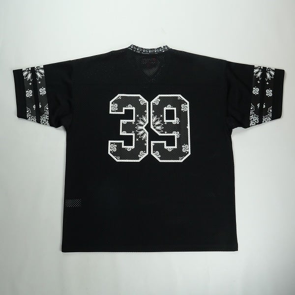 Size【M】 SUPREME シュプリーム 25SS Bandana Football Jersey Black