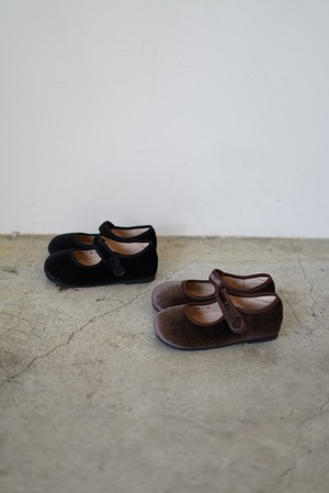 Kids Velour Shoes | 2 Colors