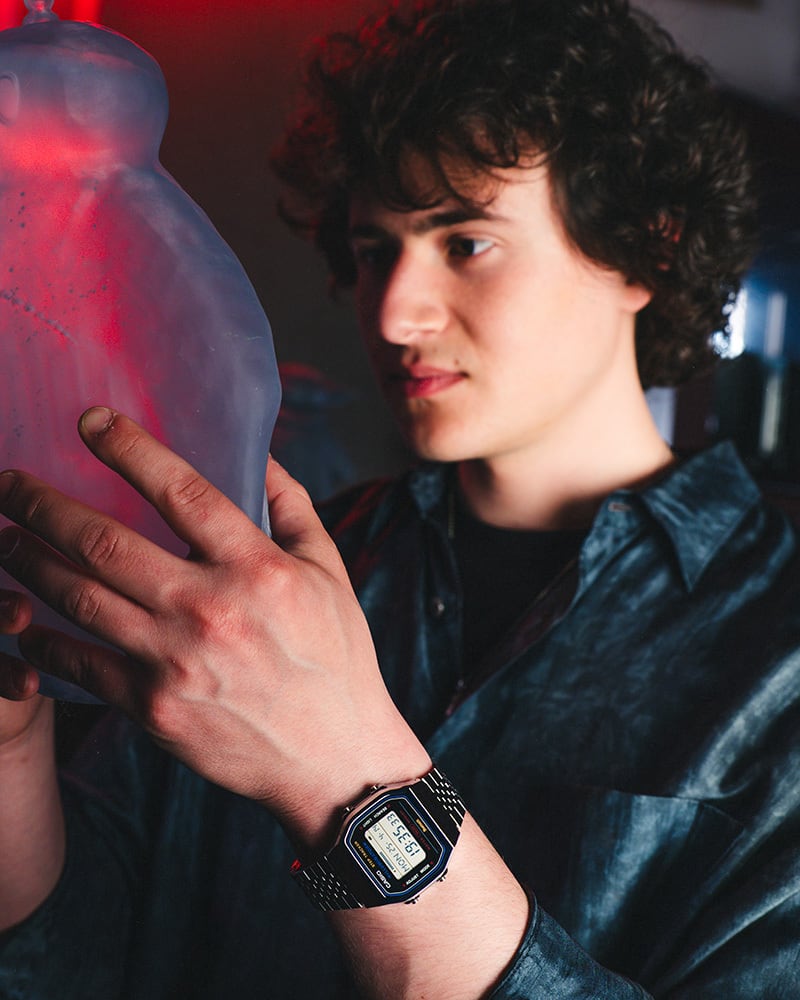 CASIO Collection ABL-100WE-1AJF Bluetooth シルバー カシオ