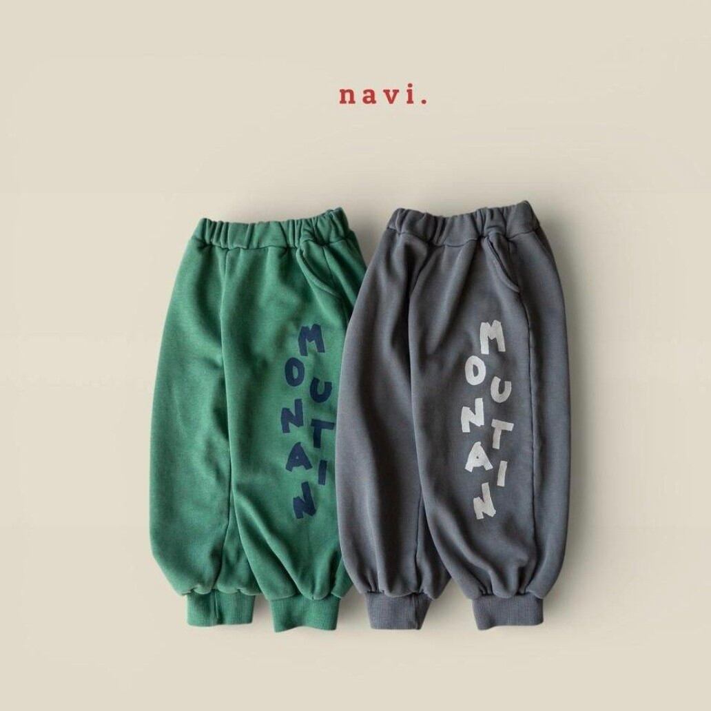 《送料無料》予約:マウンテンパンツ【navi】※ジュニアサイズ