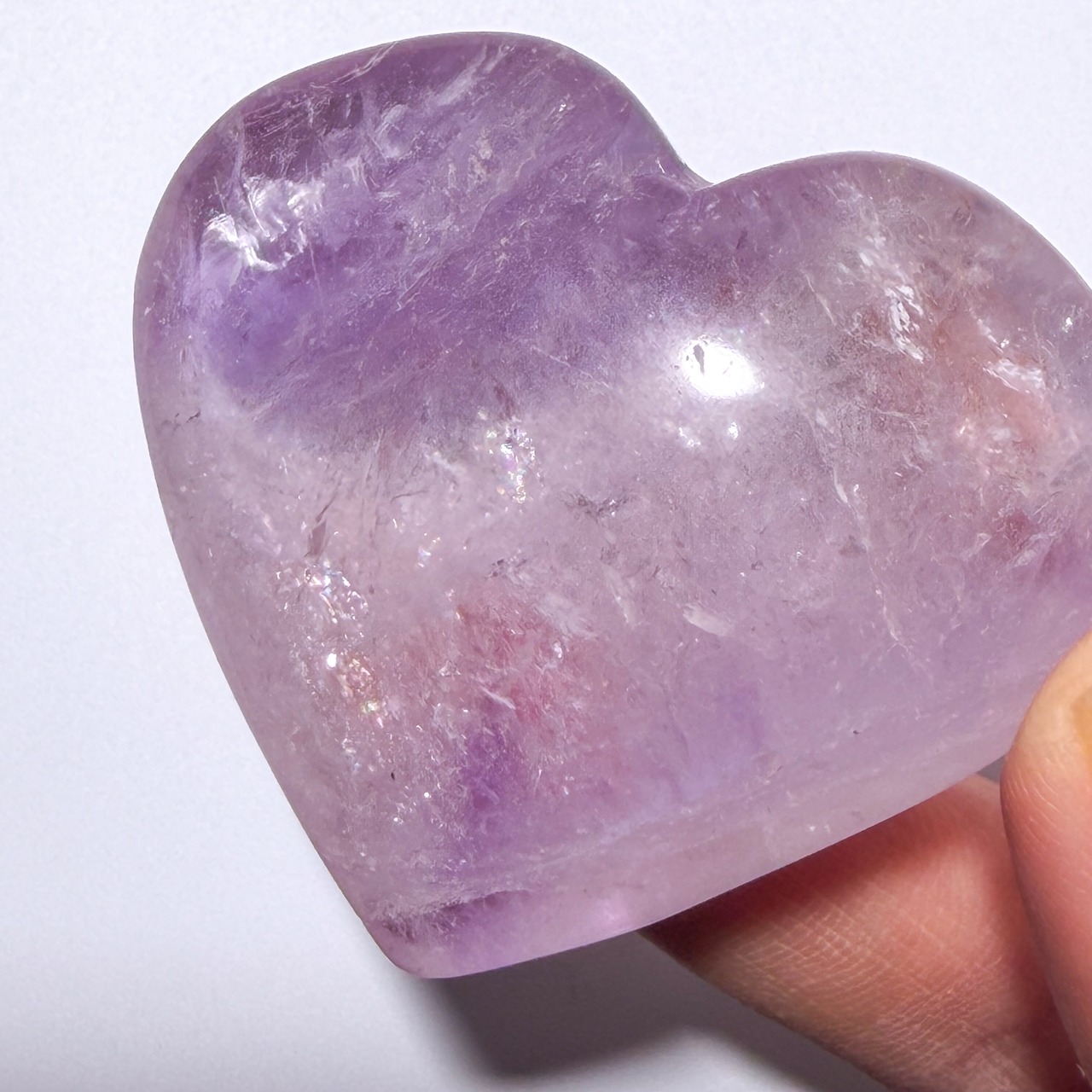 アメジスト ハート ＊ Amethyst ＊ 天然石