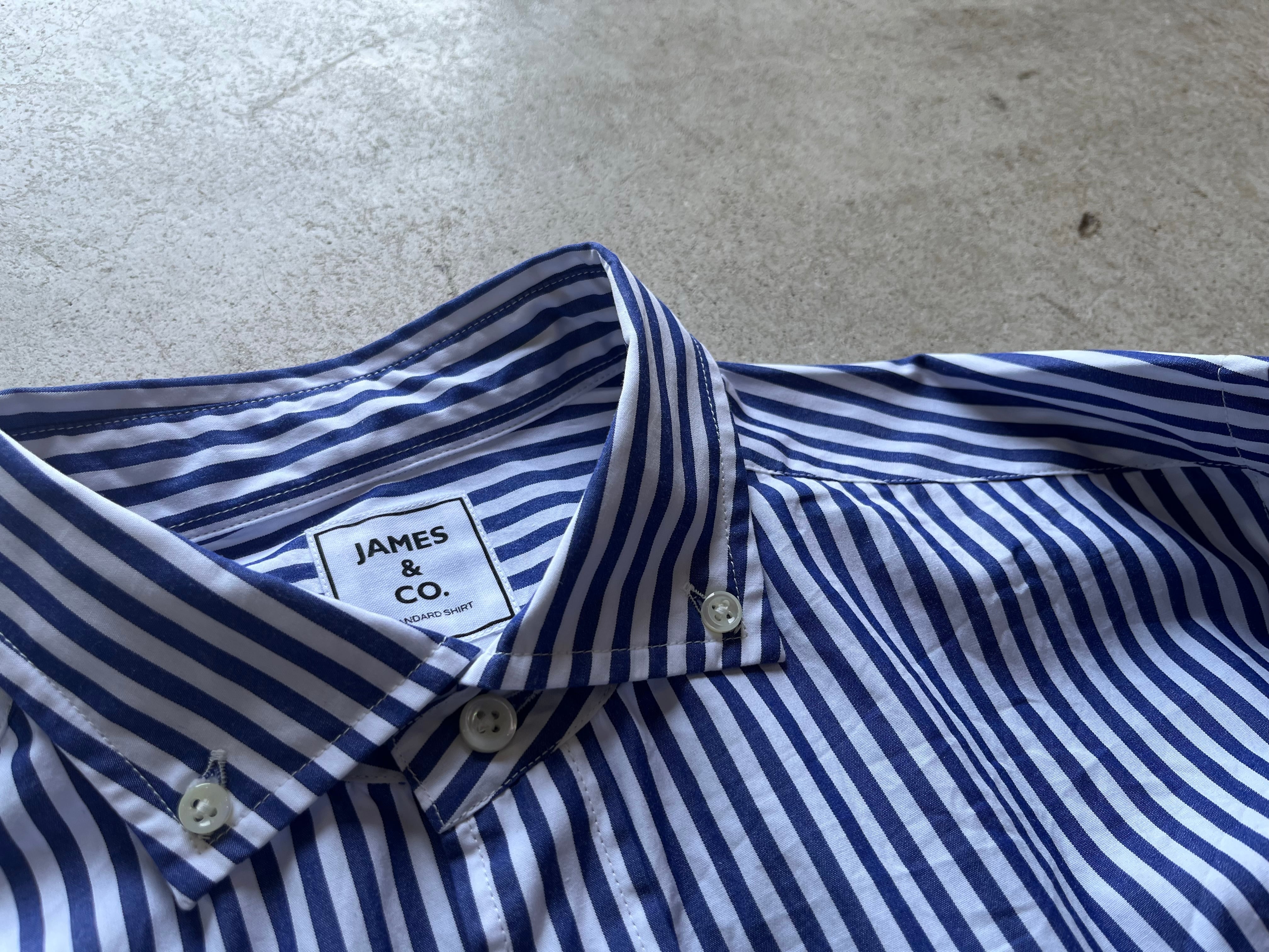 メンズ JAMES & CO ジェームス＆コー STANDARD SHIRTS PUJOL プジョル