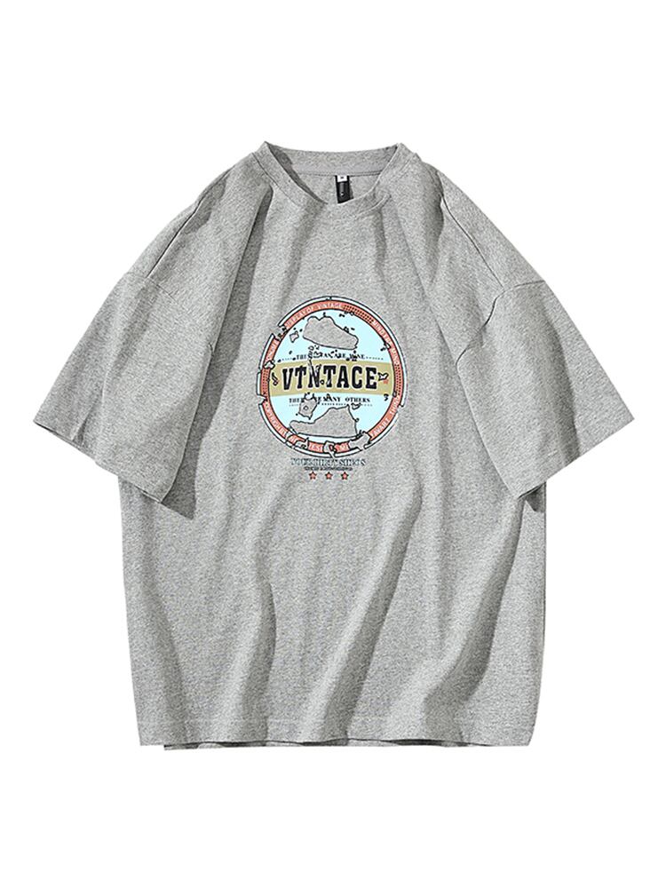 全3色 Tシャツ カットソー プリント カジュアル シンプル