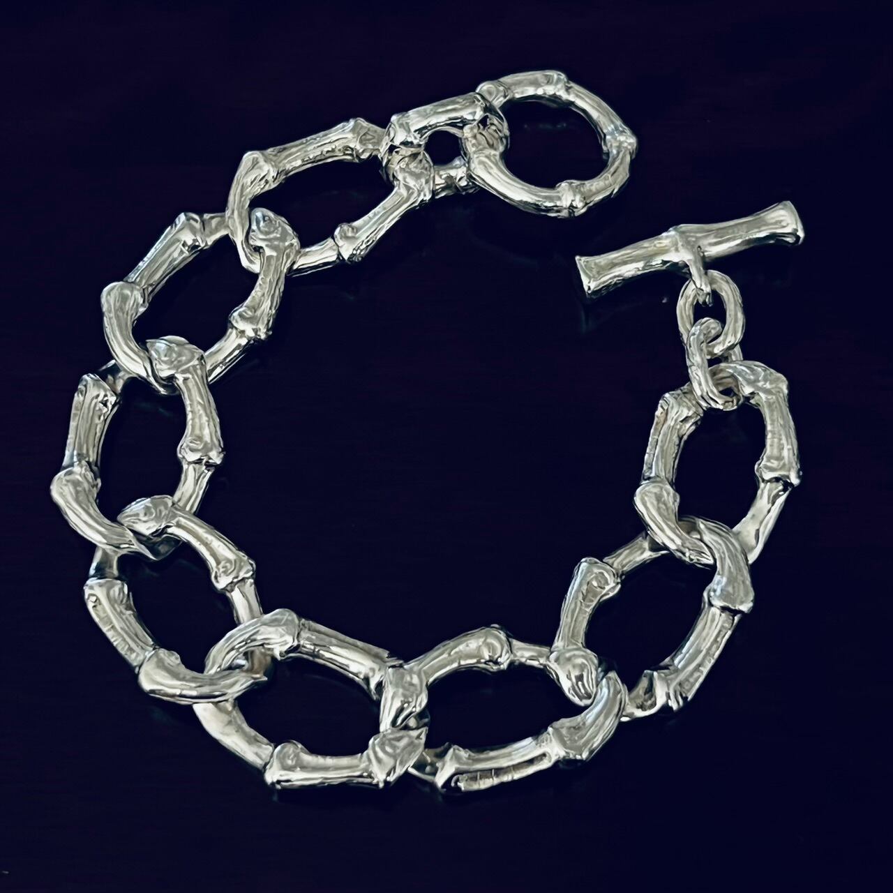 Tiffany & Co. バンブーブレスレット　ティファニー VINTAGE TIFFANY & CO. Bamboo Toggle Bracelet Sterling Silver
