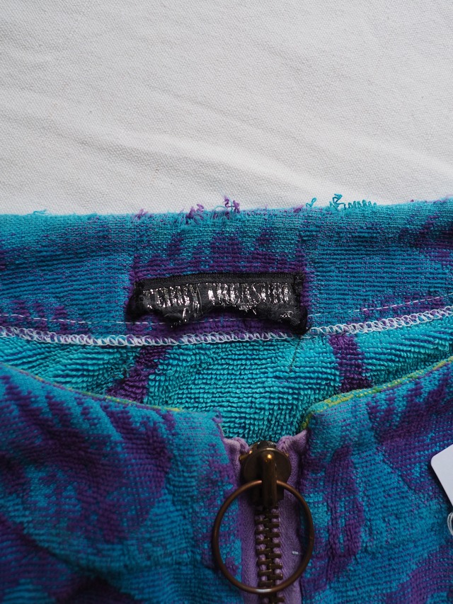 1960‘s ~ 1990’s 1970’s USA Patterned Pile Zip Jacket