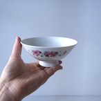 【台湾食器】花柄のお茶碗